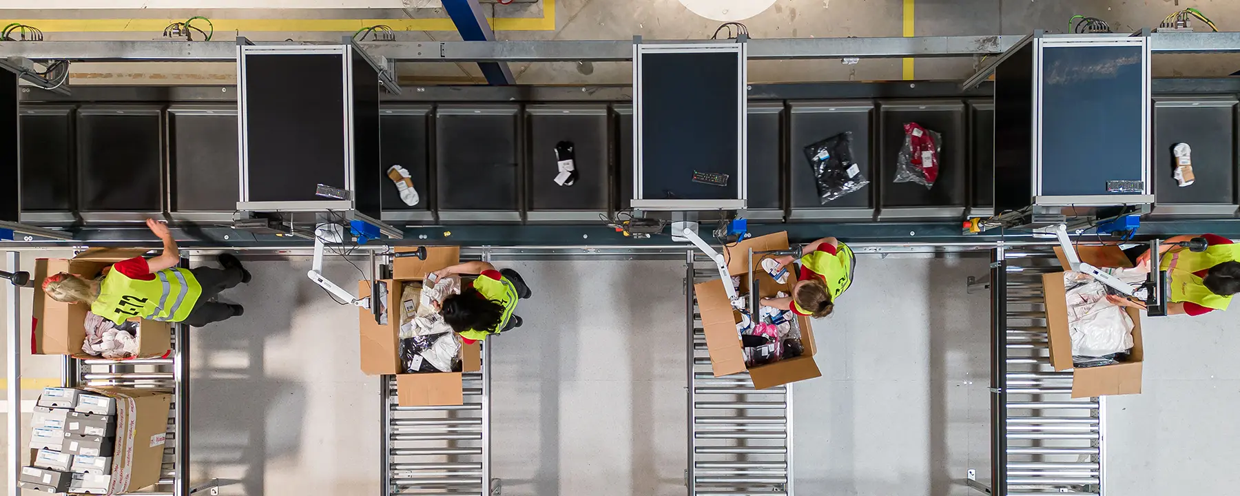 Norah sorter magazijn